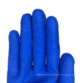 Automotive Grey Hppe / Glass Treater Safety Work A3 Coup Resistant Blue Nitrile Palm revêtu de paume